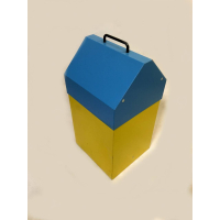 Robuuste metalen afvalemmer van Stumpf-metall